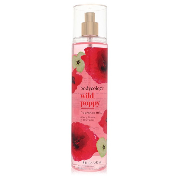 Bodycology Wild Poppy by Bodycology Fragrance Mist Spray 8 oz for Women