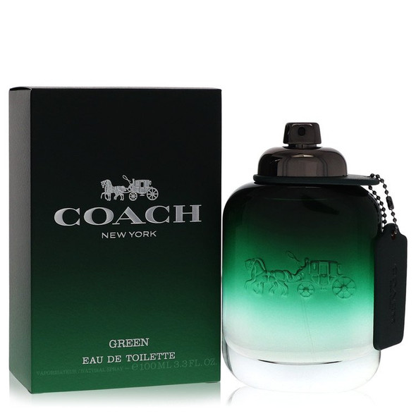 Coach Green by Coach Eau De Toilette Spray (Unboxed) 3.3 oz for Men