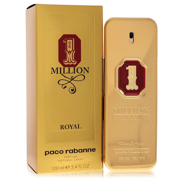 1 Million Royal by Paco Rabanne Parfum Spray (Unboxed) 3.4 oz for Men