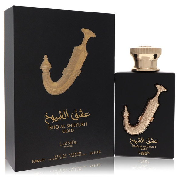 Lattafa Pride Ishq Al Shuyukh Gold by Lattafa Eau De Parfum Spray (Unisex Unboxed) 3.4 oz for Men