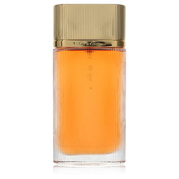 Must De Cartier by Cartier Eau De Toilette Spray (unboxed) 3.3 oz for Women