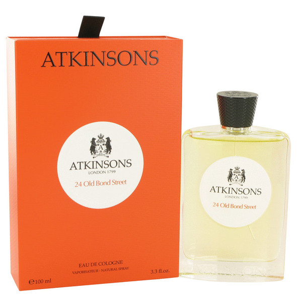 24 Old Bond Street by Atkinsons Eau De Cologne Spray 3.3 oz for Men