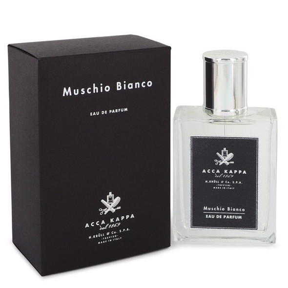 Muschio Bianco (White Musk/Moss) by Acca Kappa Eau De Parfum Spray (Unisex) 3.3 oz for Women