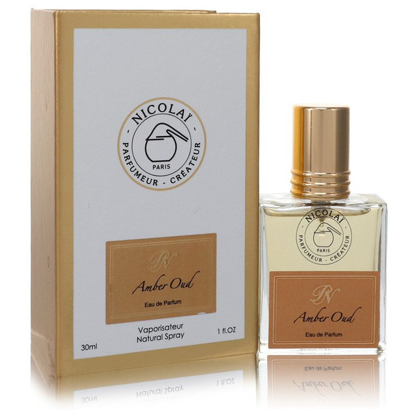 Nicolai Amber Oud by Nicolai Eau De Parfum Spray 1 oz for Men