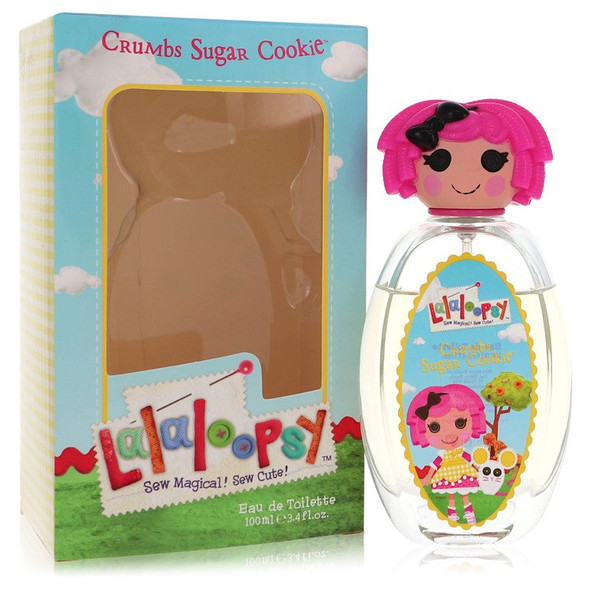 Lalaloopsy by Marmol & Son Eau De Toilette Spray (Crumbs Sugar Cookie) 3.4 oz for Women