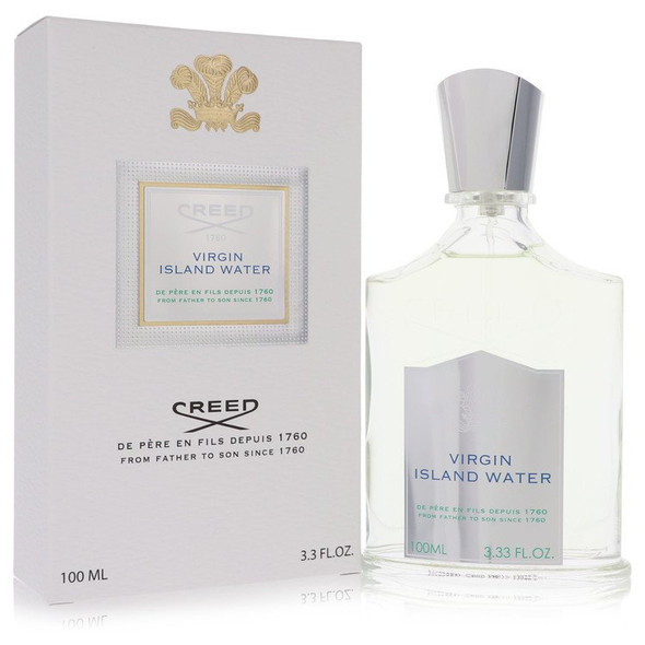 Virgin Island Water by Creed Eau De Parfum Spray (Unisex) 3.4 oz for Men