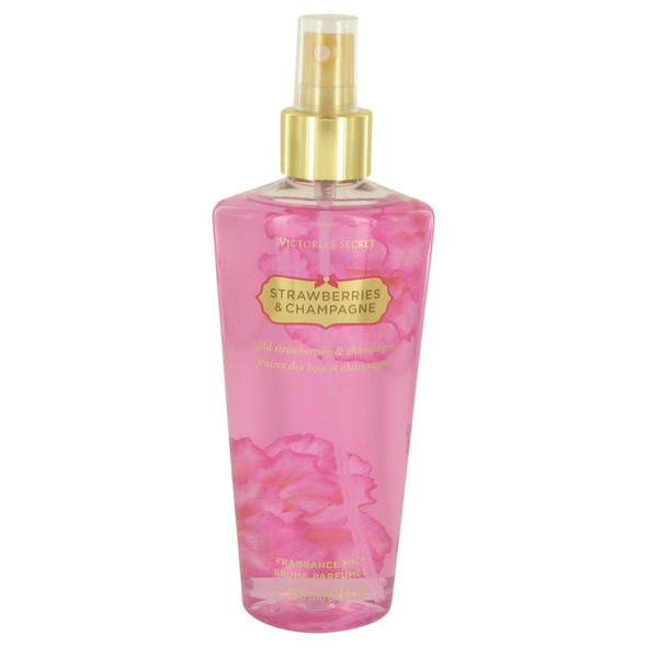 Strawberries & Champagne by Victoria's Secret Fragrance Mist Spray 8.4 oz for Women