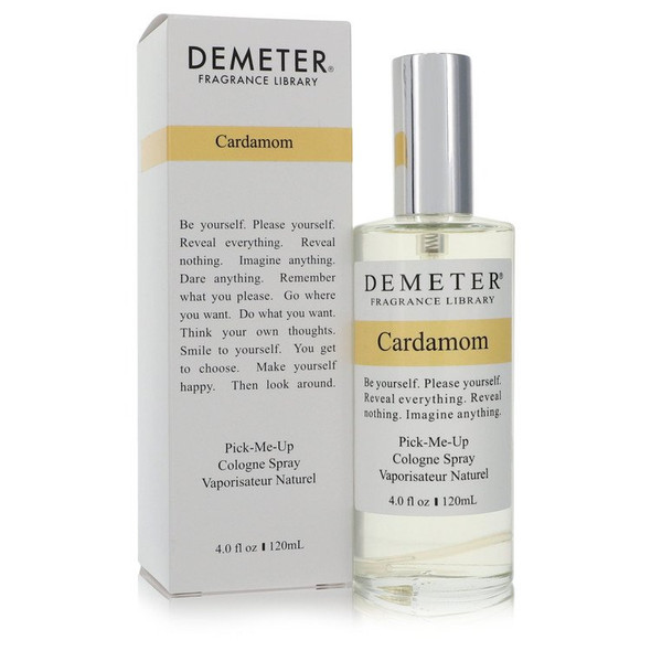 Demeter Cardamom by Demeter Pick Me Up Cologne Spray (Unisex) 4 oz for Men