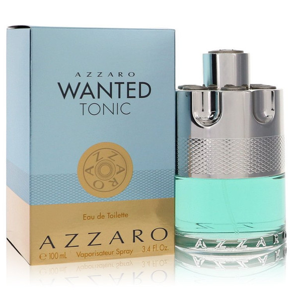 Azzaro Wanted Tonic by Azzaro Eau De Toilette Spray 3.4 oz for Men