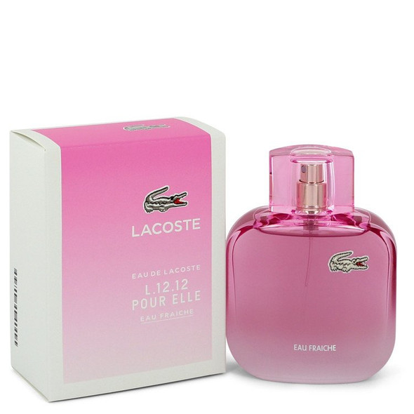 Lacoste Eau De Lacoste L.12.12 Pour Elle by Lacoste Eau De Fraiche Spray 3 oz for Women