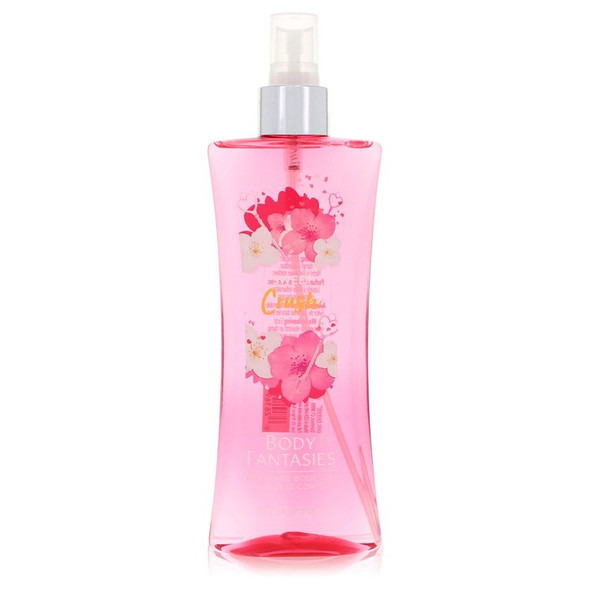 Body Fantasies Signature Sweet Crush by Parfums De Coeur Body Spray 8 oz for Women