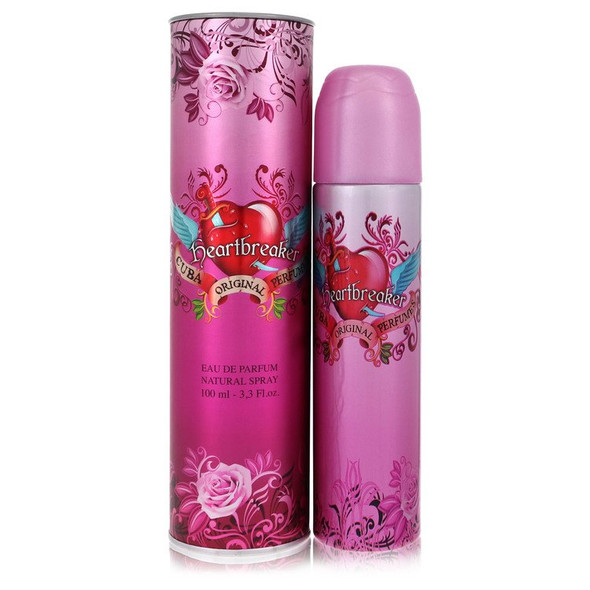 Cuba Heartbreaker by Fragluxe Eau De Parfum Spray 3.4 oz for Women