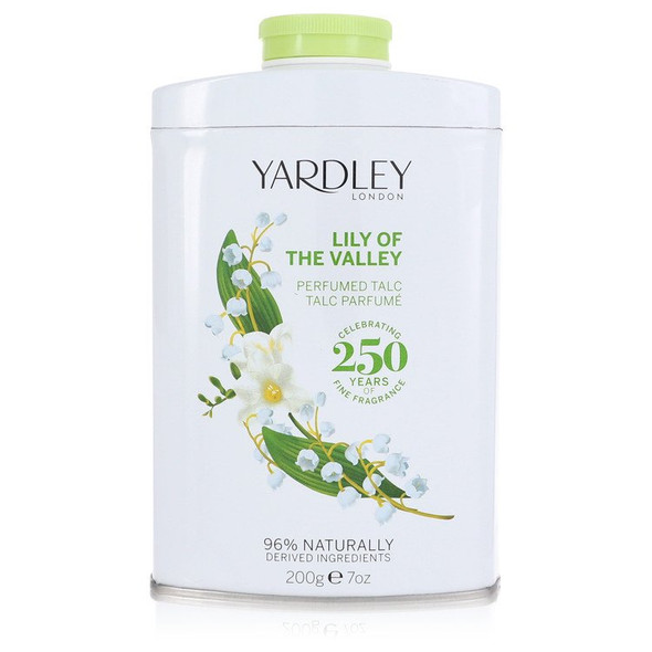 Lily of The Valley Yardley by Yardley London Pefumed Talc 7 oz for Women