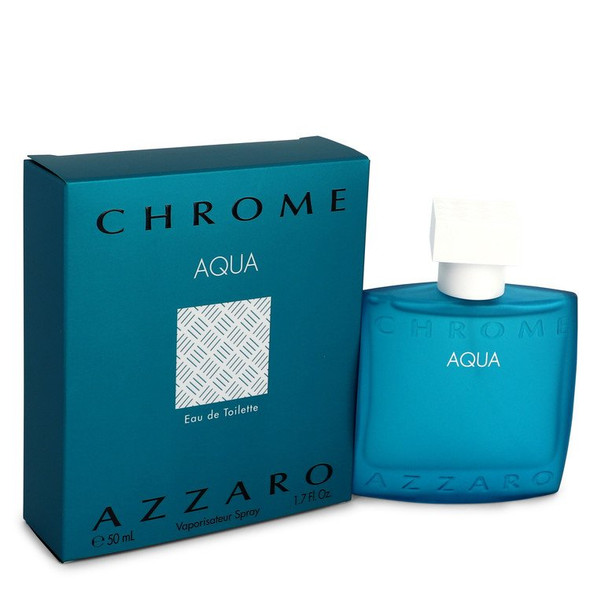 Chrome Aqua by Azzaro Eau De Toilette Spray 1.7 oz for Men