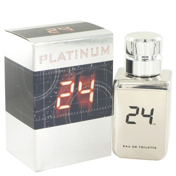 24 Platinum The Fragrance by ScentStory Eau De Toilette Spray 1.7 oz for Men