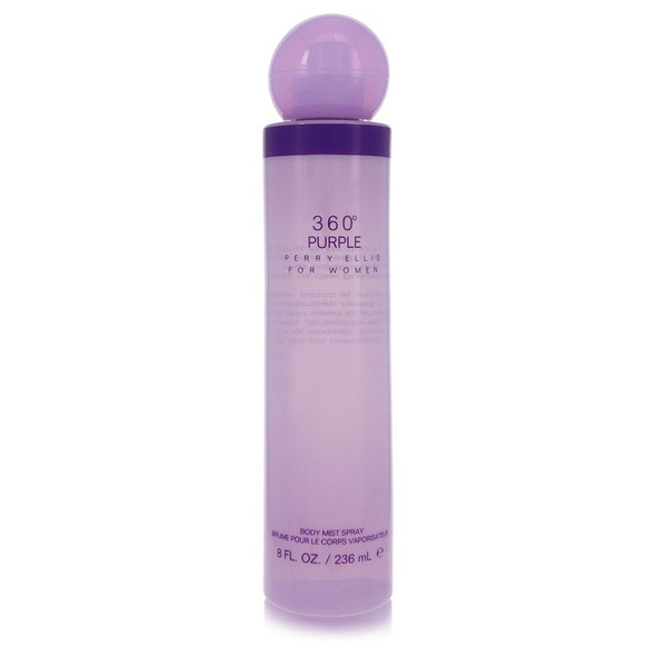 Perry Ellis 360 Purple by Perry Ellis Body Mist 8 oz for Women