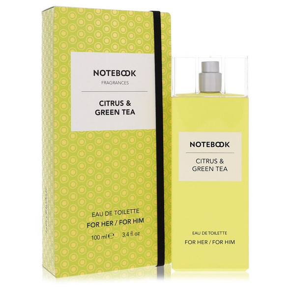 Notebook Citrus & Green Tea by Selectiva SPA Eau De Toilette Spray (Unisex) 3.4 oz for Women