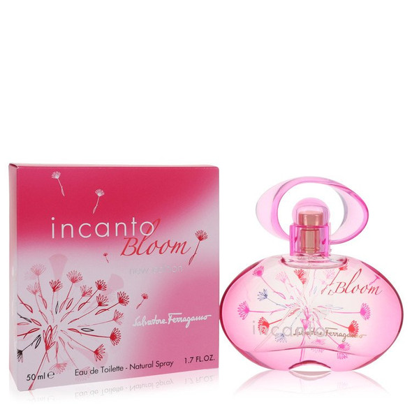 Incanto Bloom by Salvatore Ferragamo Eau De Toilette Spray (New Edition) 1.7 oz for Women