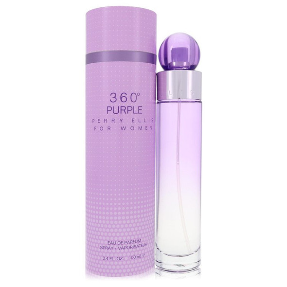 Perry Ellis 360 Purple by Perry Ellis Eau De Parfum Spray 3.4 oz for Women