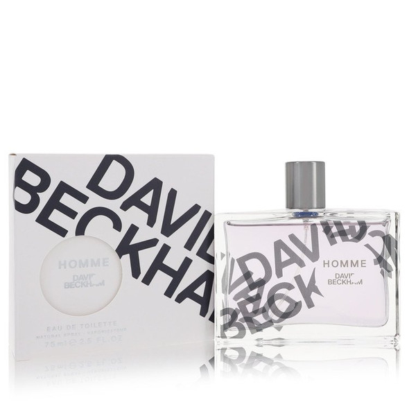 David Beckham Homme by David Beckham Eau De Toilette Spray 2.5 oz for Men