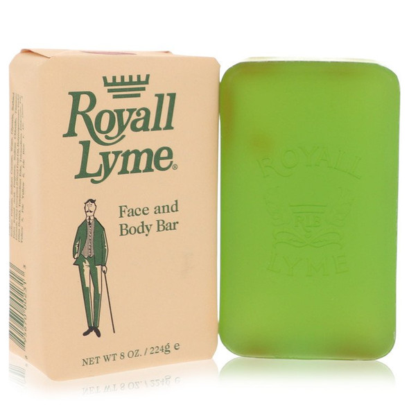 ROYALL LYME by Royall Fragrances Face and Body Bar Soap 8 oz for Men