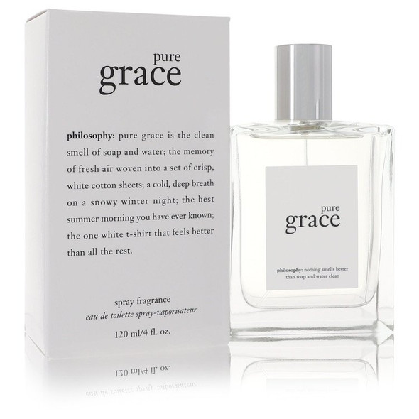 Pure Grace by Philosophy Eau De Toilette Spray 4 oz for Women