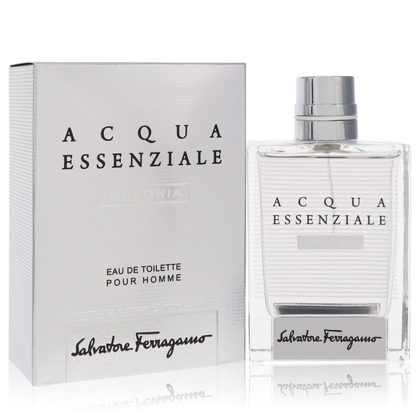 Acqua Essenziale Colonia by Salvatore Ferragamo Eau De Toilette Spray 3.4 oz for Men