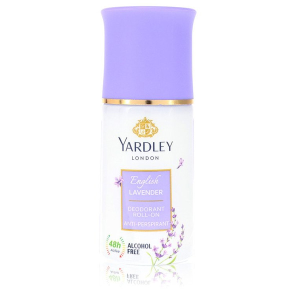 English Lavender by Yardley London Deodorant Roll-On 1.7 oz for Women