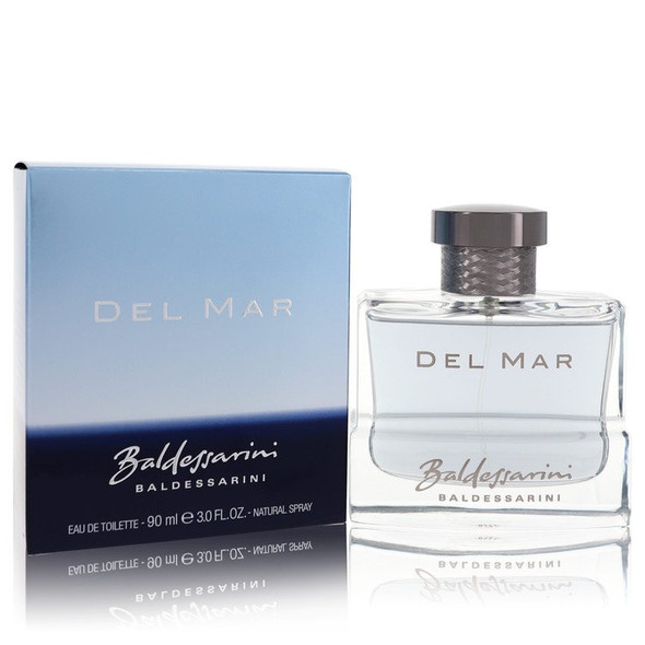 Baldessarini Del Mar by Hugo Boss Eau De Toilette Spray 3 oz for Men