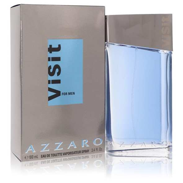 Visit by Azzaro Eau De Toilette Spray 3.4 oz for Men
