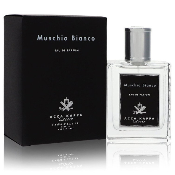 Muschio Bianco (White Musk/Moss) by Acca Kappa Eau De Parfum Spray (Unisex) 1.7 oz for Women