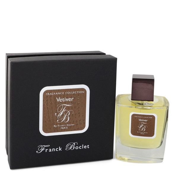 Franck Boclet Vetiver by Franck Boclet Eau De Parfum Spray (Unisex) 3.3 oz for Women