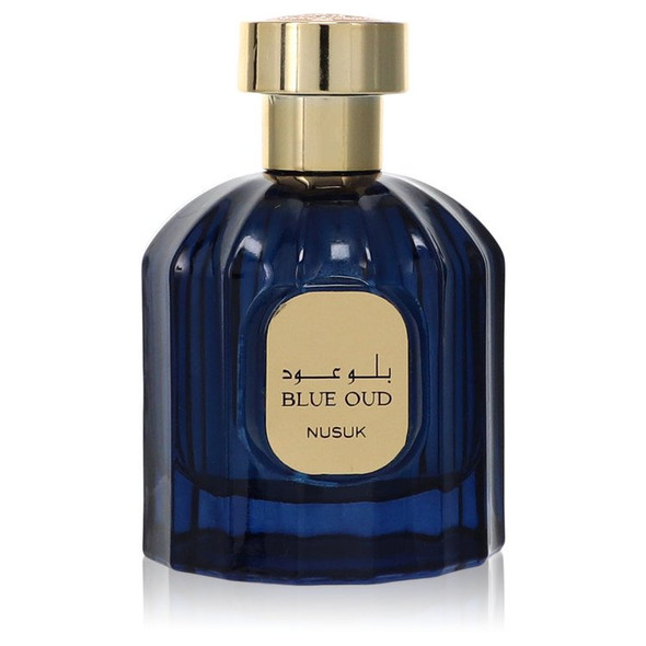 Nusuk Blue Oud by Nusuk Eau De Parfum Spray (Unisex unboxed) 3.4 oz for Women