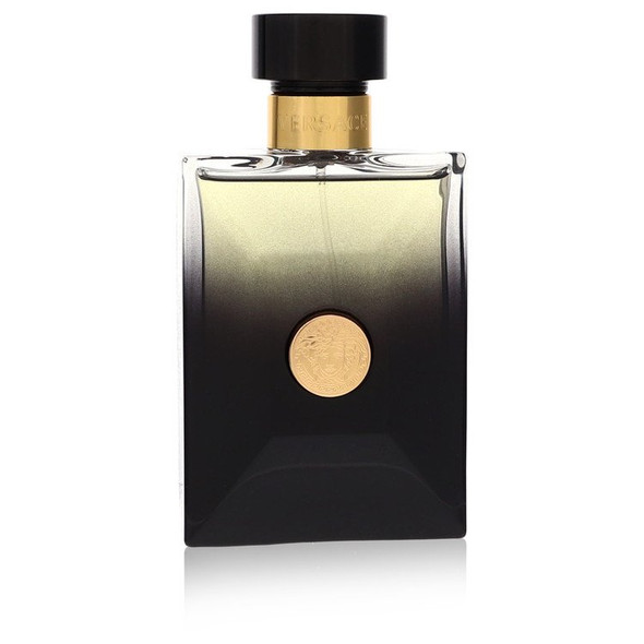 Versace Pour Homme Oud Noir by Versace Eau De Parfum Spray (Tester) 3.4 oz for Men
