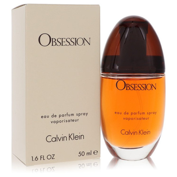 OBSESSION by Calvin Klein Eau De Parfum Spray 1.7 oz for Women