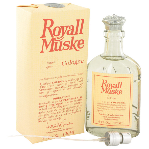 ROYALL MUSKE by Royall Fragrances All Purpose Lotion / Cologne 4 oz for Men