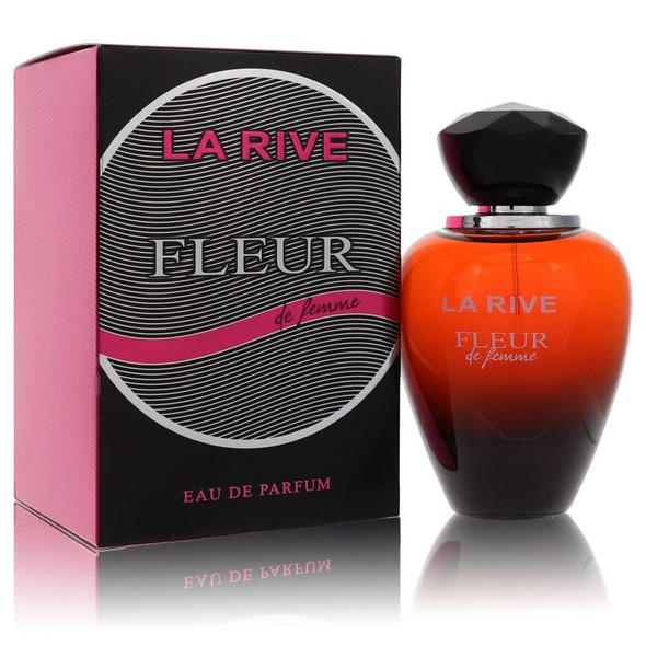 La Rive Fleur De Femme by La Rive Eau De Parfum Spray 3 oz for Women