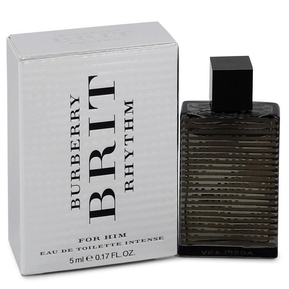 Burberry Brit Rhythm Intense by Burberry Mini EDT .17 oz for Men