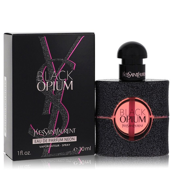 Black Opium Neon by Yves Saint Laurent Eau De Parfum Spray 1.0 oz for Women