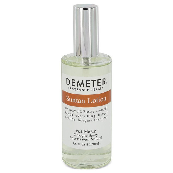 Demeter Suntan Lotion by Demeter Cologne Spray (unboxed) 4 oz for Women