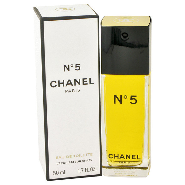 CHANEL No. 5 by Chanel Eau De Toilette Spray 1.7 oz for Women