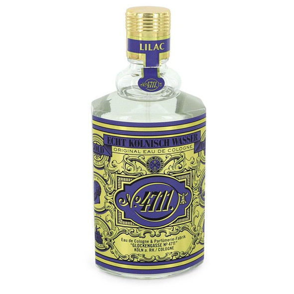 4711 Lilac by 4711 Eau De Cologne Spray (Unisex unboxed) 3.4 oz for Men