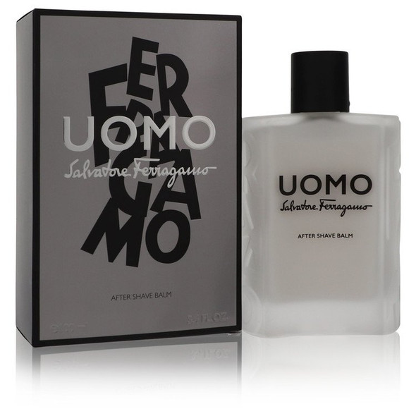 Salvatore Ferragamo Uomo by Salvatore Ferragamo After Shave Balm 3.4 oz for Men