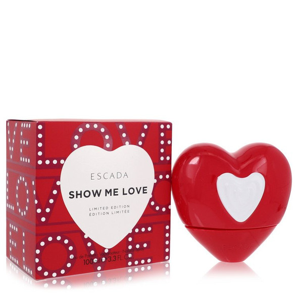 Escada Show Me Love by Escada Eau De Parfum Spray (Unboxed) 3.3 oz for Women