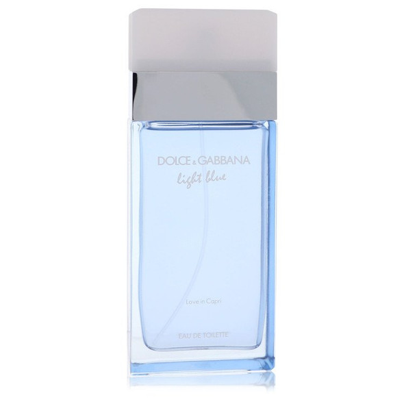 Light Blue Love in Capri by Dolce & Gabbana Eau De Toilette Spray (Unboxed) 3.4 oz for Women