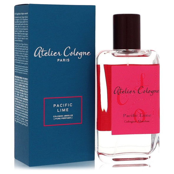 Pacific Lime by Atelier Cologne Pure Perfume Spray (Unisex Unboxed) 3.3 oz for Men