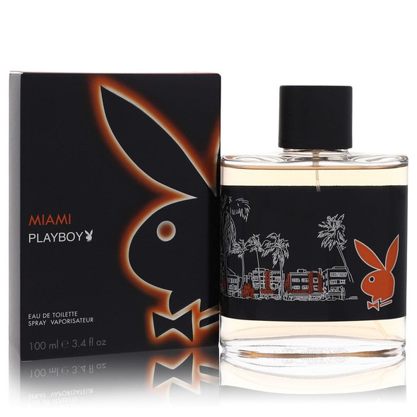 Miami Playboy by Playboy Eau De Toilette Spray 3.4 oz for Men