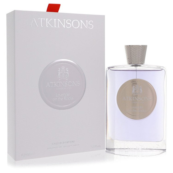 Lavender on the Rocks by Atkinsons Eau De Parfum Spray (Unboxed) 3.3 oz for Women