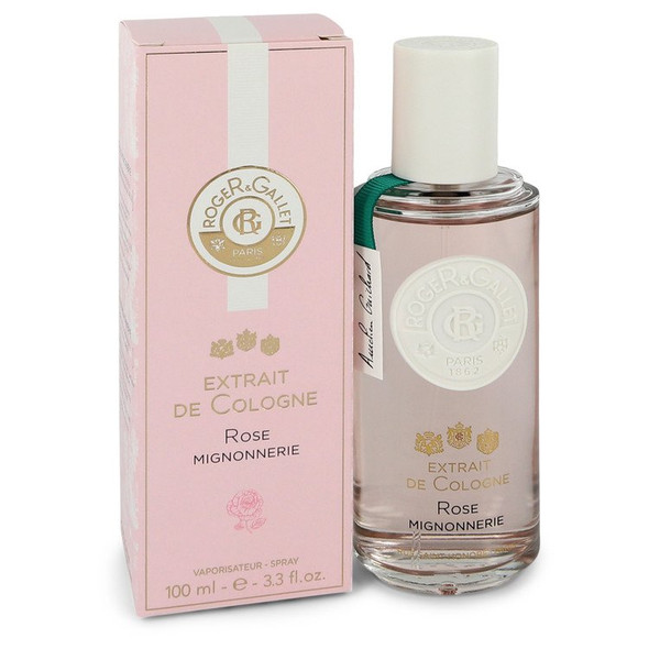 Roger & Gallet Rose Mignonnerie by Roger & Gallet Extrait De Cologne Spray 3.3 oz for Women