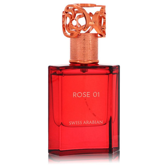 Swiss Arabian Rose 01 by Swiss Arabian Eau De Parfum Spray (Unisex Unboxed) 1.7 oz for Men